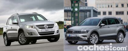 Se cumplen 10 años del Volkswagen Tiguan, así ha cambiado