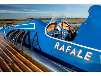 El Hispano Suiza que volaba sobre el agua