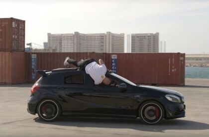 Las mejores acrobacias que se han hecho sobre un Mercedes