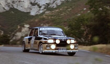 Este Renault 5 Turbo II en una carretera de montaña será lo mejor que veas hoy