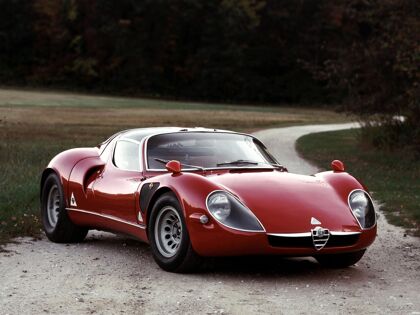 Así es el Alfa Romeo 33/2 Stradale, ganador de la Coppa d’Oro en Villa d’Este