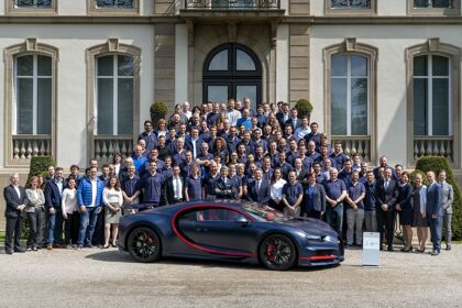 El Bugatti Chiron número 100 se va a Oriente Medio por más dinero del imaginado