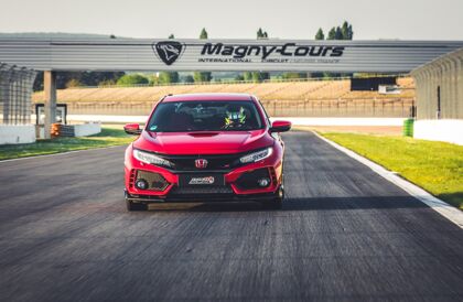 El Honda Civic Type R también bate un récord en Magny-Cours