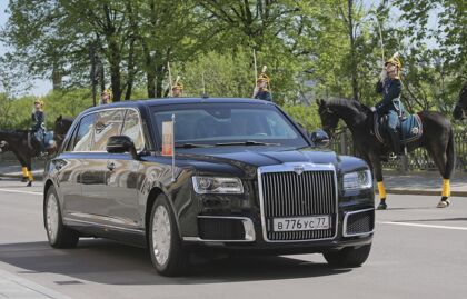 Así es la nueva limusina de Vladimir Putin, desde Rusia sin amor…