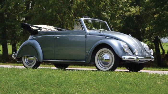 4 Volkswagen Beetle Cabriolet Karmann 1955 1 700x394