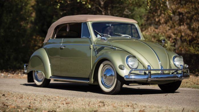 5 Volkswagen Beetle Convertible By Karmann 1956 1 700x394