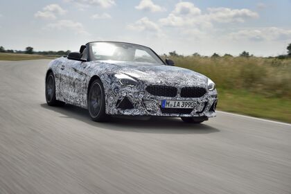 El BMW Z4 M40i será el tope de gama y ya se deja ver camuflado