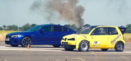 ¿Un SEAT Arosa diésel humillando al BMW M5? Ver para creer&#8230;