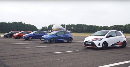 Los mejores utilitarios deportivos enfrentados en una carrera de aceleración