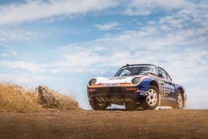 Uno de los seis Porsche 959 París-Dakar sale a subasta