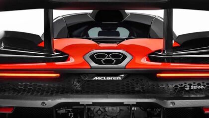 Por qué el McLaren Senna tiene tres salidas de escape (pero sólo en Europa)
