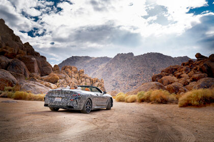 El BMW 8 Cabrio se deja ver camuflado y terminando su fase de desarrollo