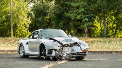 ¿Vale lo que piden este Porsche 959 Komfort accidentado?
