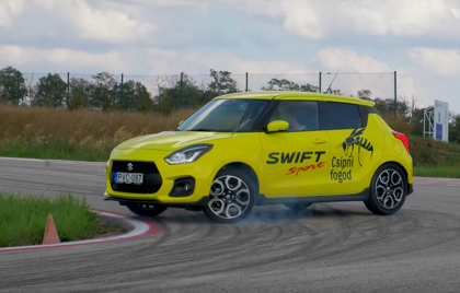 Lo más sorprendente que verás hoy: un Suzuki Swift Sport haciendo drifting