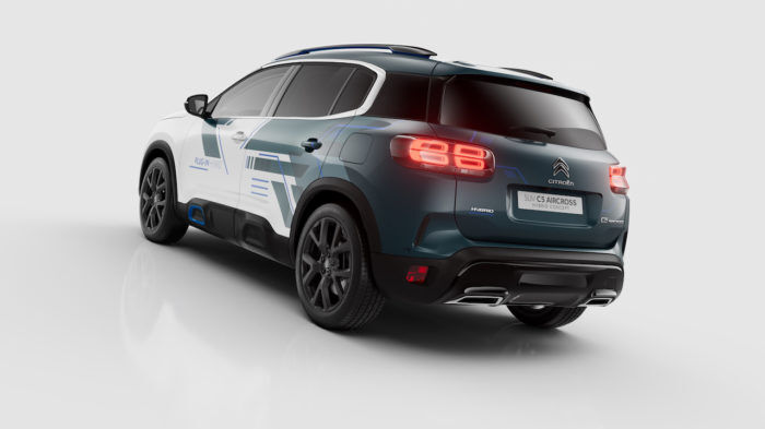 Citroen C5 Aircross Hibrido Enchufable Prototipo 3 700x393