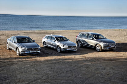 Volvo mira hacia el futuro y presenta su nueva gama de motores híbridos