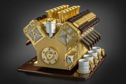 Espresso Veloce Royale, la máquina de café para amantes del motor (millonarios)