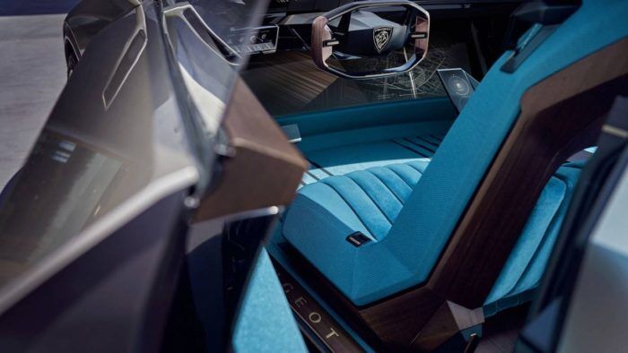 Peugeot E Legend Concept 2019 Interior 11 700x394