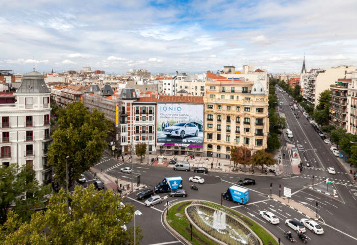 Valla Publicitaria Hyundai Madrid 3 700x480