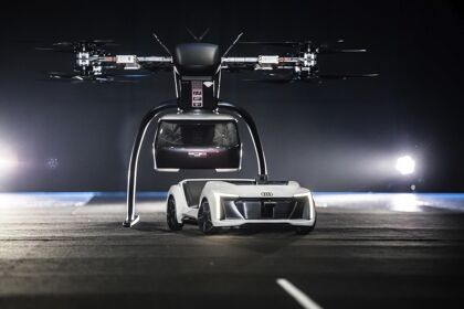 Audi presenta su prototipo de taxi aéreo autónomo y eléctrico
