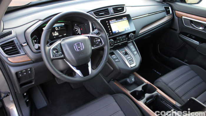 Honda CR V Hybrid Prueba Interior 1 700x394