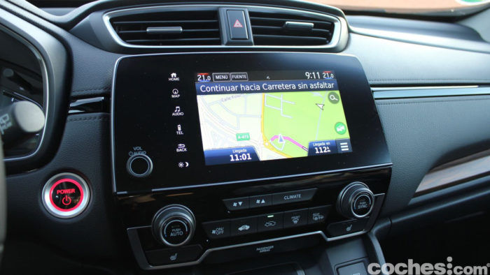 Honda CR V Hybrid Prueba Interior 16 700x394