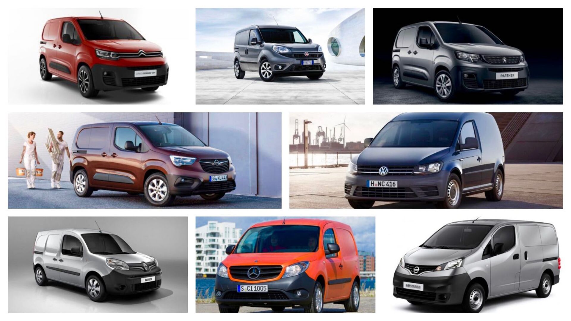 Mejores furgonetas pequeñas 2026 | Guía de compra | Opiniones