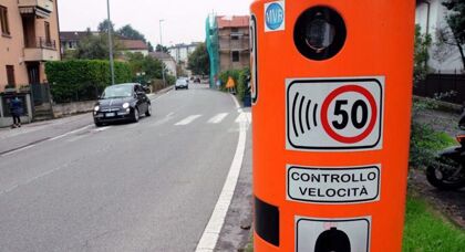 Un radar en un pueblo italiano registra casi 60.000 infracciones en dos semanas