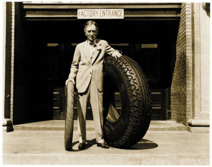 Harvey Firestone, historia de uno de los padres del mundo del neumático