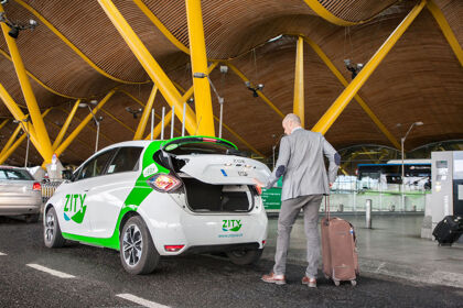 Zity es el primer carsharing en llegar al aeropuerto de Madrid
