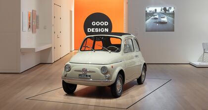 Ya está expuesto el Fiat 500 en el MoMA