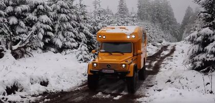 Tienes que ver este Mercedes Clase G transformado en autocaravana off-road