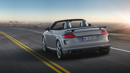 Audi TT RS Roadster 2019, más radicalidad a cielo descubierto