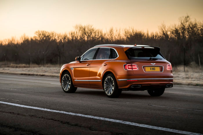 Bentley Bentayga Speed 9 700x466