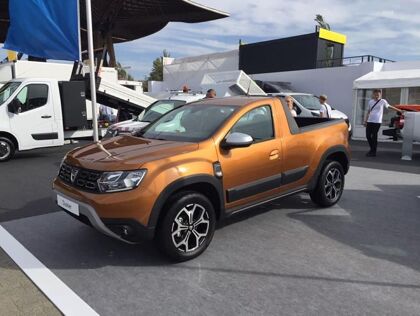 Dacia Duster Pick-up, en concesionarios a partir de la segunda mitad del 2019