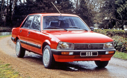 Se cumple el 40 aniversario de una berlina mítica: el Peugeot 505