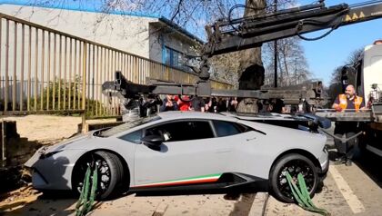 Así ha acabado este Lamborghini Huracán Performante