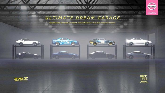 Nissan GT R Y 370 Z 50th Anniversary 1 700x394