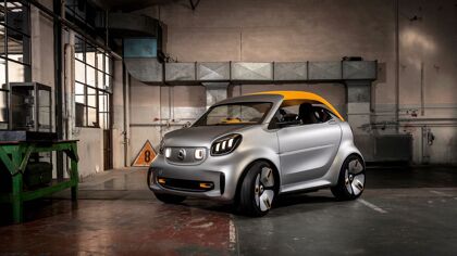 smart forease+, el prototipo descapotable que adora a su capota