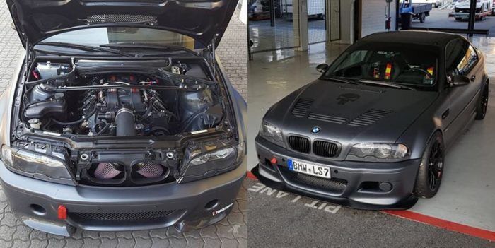 BMW M3 E46 LS7 700x351