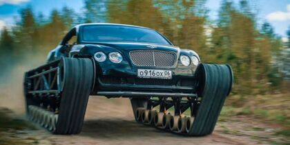 Bentley Continental Ultratank, ¿quién no quiere un tanque rápido y lujoso?