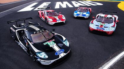 La mejor despedida posible: así son las libreas del Ford GT para su última actuación en Le Mans