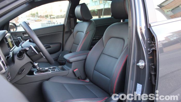 Kia Sportage GT Line Prueba Interior 19 700x394