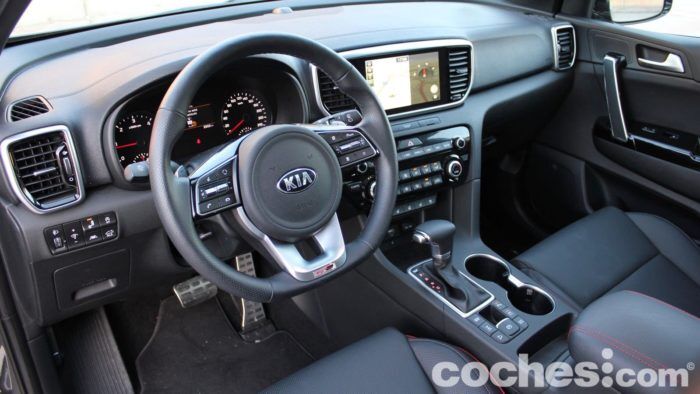 Kia Sportage GT Line Prueba Interior 3 700x394