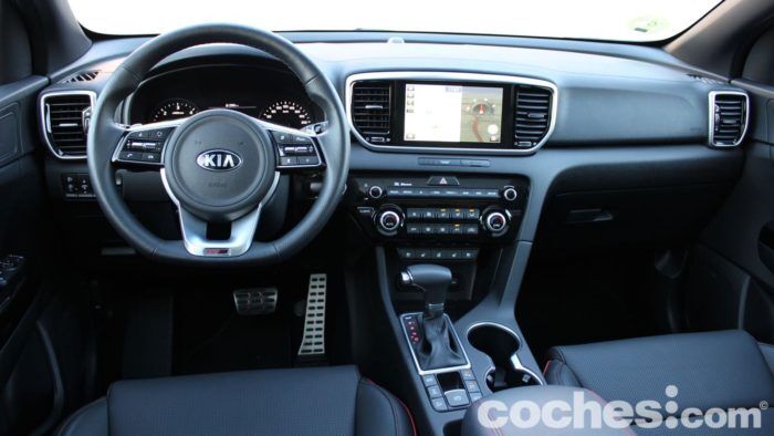 Kia Sportage GT Line Prueba Interior 5 700x394