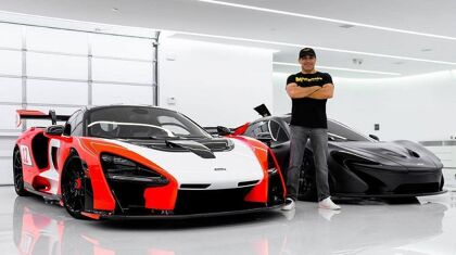Este McLaren Senna con decoración Marlboro rinde homenaje a un F1 muy especial