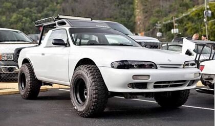 La conversión que jamás esperarías: Nissan 200 SX pick-up