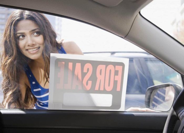 Cartel Se Vende Coche 1 700x508