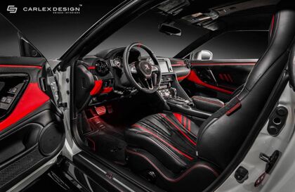 ¿Acertado o excesivo este interior de Nissan GT-R por Carlex Design?