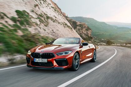 BMW M8 Competition Cabrio, con los 625 CV también a cielo descubierto